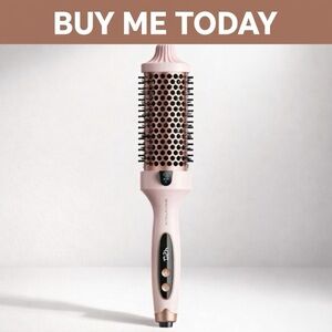 Wavytalk- 196 Ionic Thermal Heated Round Brush 1.5”Curls And Volumizing NWOB